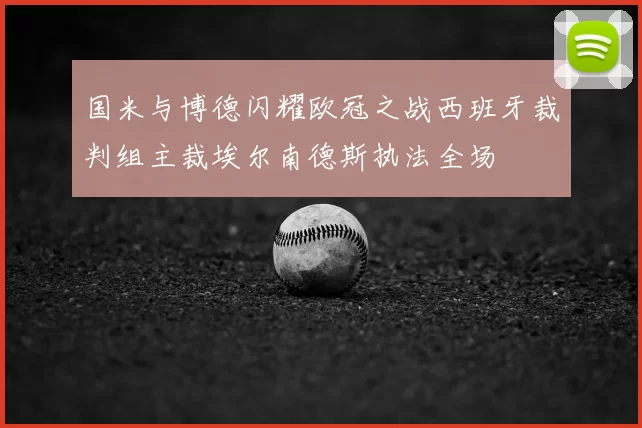 国米与博德闪耀欧冠之战西班牙裁判组主裁埃尔南德斯执法全场