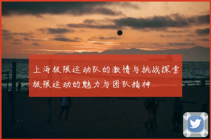 上海极限运动队的激情与挑战探索极限运动的魅力与团队精神