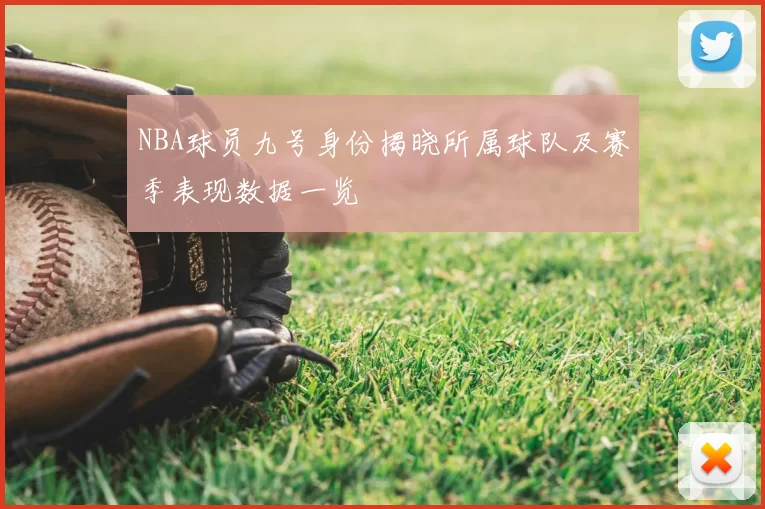 NBA球员九号身份揭晓所属球队及赛季表现数据一览