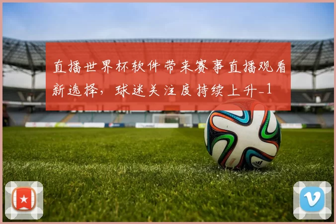 直播世界杯软件带来赛事直播观看新选择，球迷关注度持续上升_1